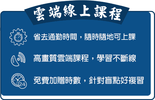 龍門轉學考雲端線上課程