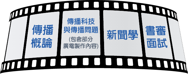 傳播系轉學考考科